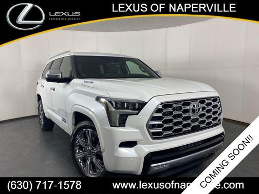 Wind Chill Pearl 2026 Toyota Sequoia Capstone