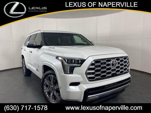 Wind Chill Pearl 2026 Toyota Sequoia Capstone