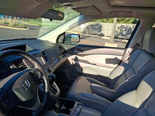 Urban Titanium Metallic 2014 Honda CR-V EX-L