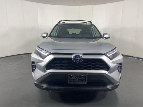 Silver Sky Metallic 2022 Toyota RAV4 Hybrid XLE Premium