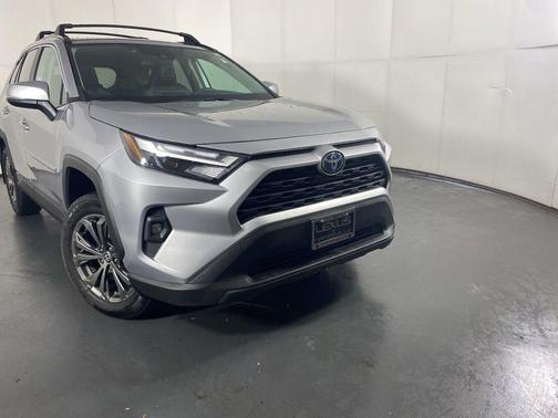 Silver Sky Metallic 2022 Toyota RAV4 Hybrid XLE Premium