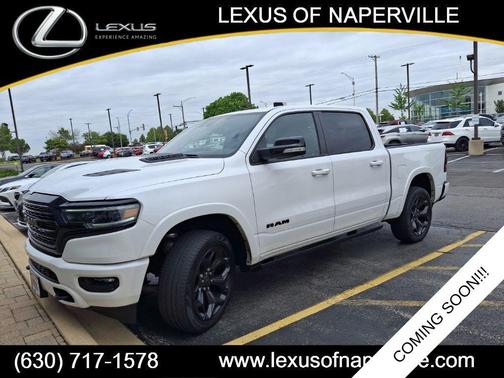 Ivory White Tri-Coat Pearlcoat 2022 RAM 1500 Limited