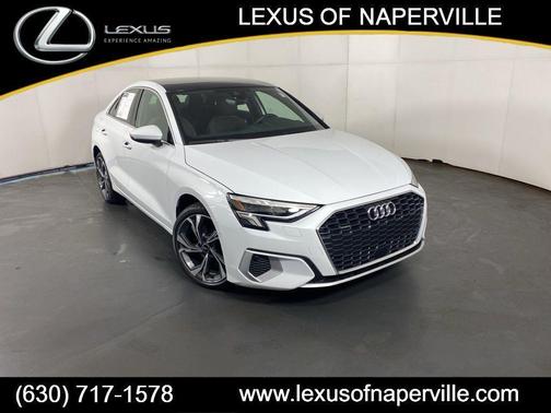 Glacier White Metallic 2022 Audi A3 Premium Plus