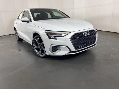 Glacier White Metallic 2022 Audi A3 Premium Plus