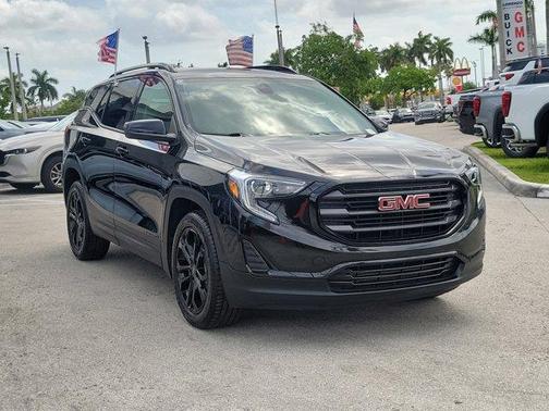 Ebony Twilight Metallic 2021 GMC Terrain SLE