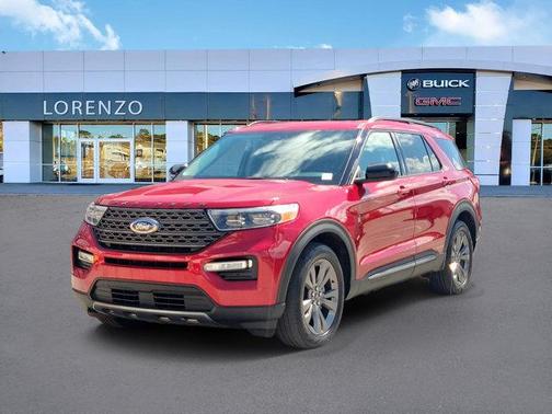 Jewel Red Metallic 2023 Ford Explorer XLT