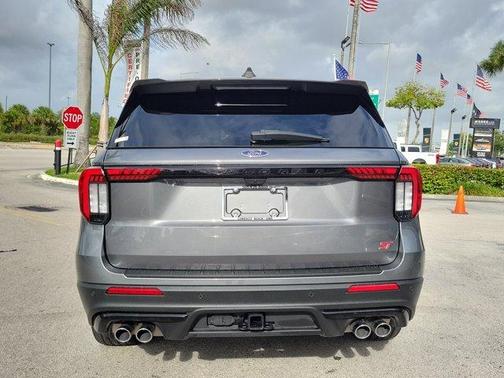 Gray 2025 Ford Explorer ST