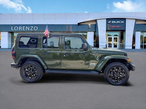 Sarge Green Clearcoat 2023 Jeep Wrangler 4xe Sahara