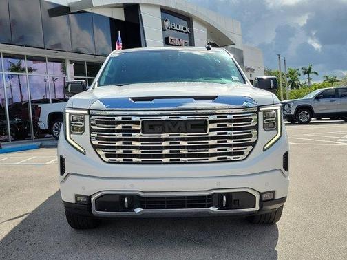 Summit White 2023 GMC Sierra 1500 Denali
