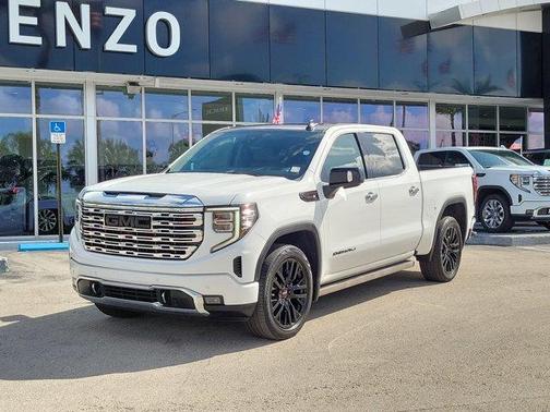 Summit White 2023 GMC Sierra 1500 Denali