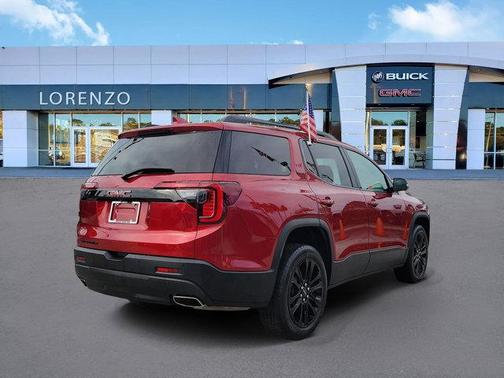 Volcanic Red 2023 GMC Acadia SLT