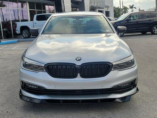 Glacier Silver Metallic 2017 BMW 540 i