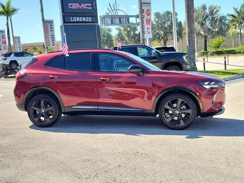 Cinnabar Metallic 2023 Buick Envision Preferred