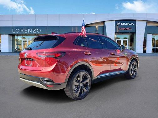 Cinnabar Metallic 2023 Buick Envision Preferred