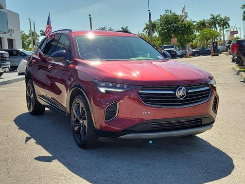 Cinnabar Metallic 2023 Buick Envision Preferred