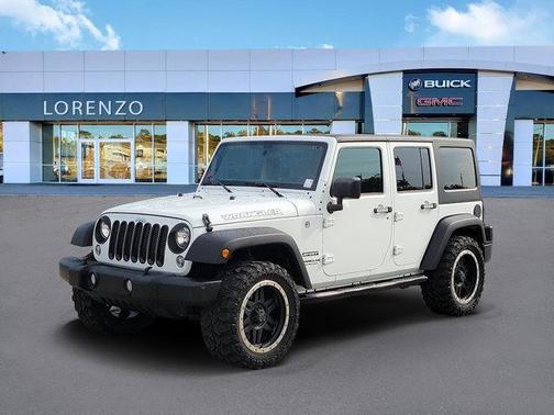 Bright White Clearcoat 2016 Jeep Wrangler Unlimited Sport