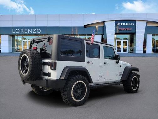Bright White Clearcoat 2016 Jeep Wrangler Unlimited Sport