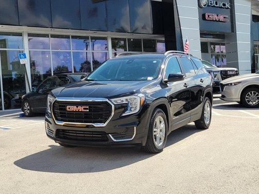 Ebony Twilight Metallic 2022 GMC Terrain SLE