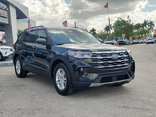 Agate Black Metallic 2026 Ford Explorer Active