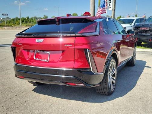 Radiant Red 2024 Cadillac LYRIQ Luxury