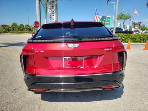 Radiant Red 2024 Cadillac LYRIQ Luxury