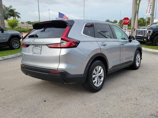 Solar Silver Metallic 2025 Honda CR-V LX
