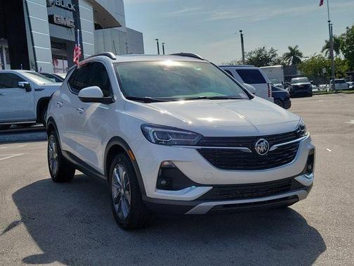 White Frost Tri-Coat 2023 Buick Encore GX Essence