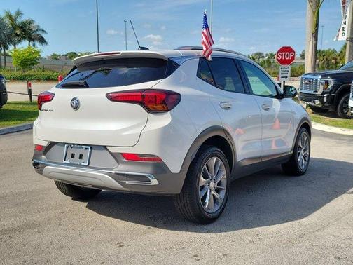 White Frost Tri-Coat 2023 Buick Encore GX Essence