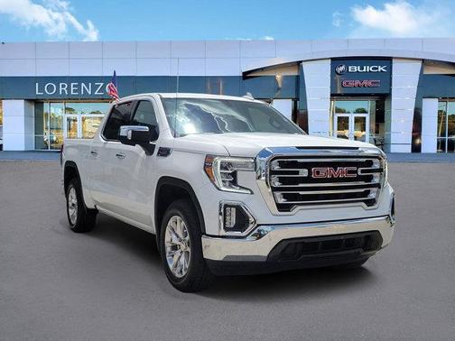 Summit White 2021 GMC Sierra 1500 SLT
