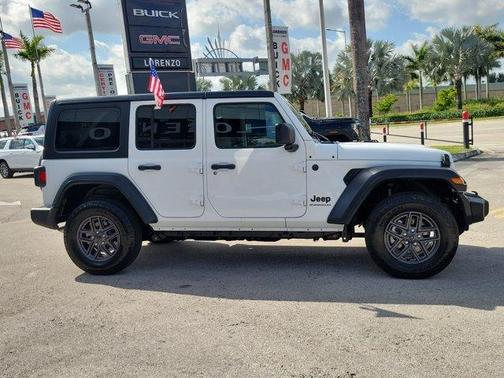 Bright White Clearcoat 2025 Jeep Wrangler Sport