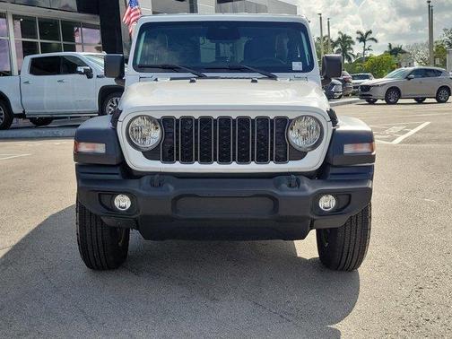 Bright White Clearcoat 2025 Jeep Wrangler Sport