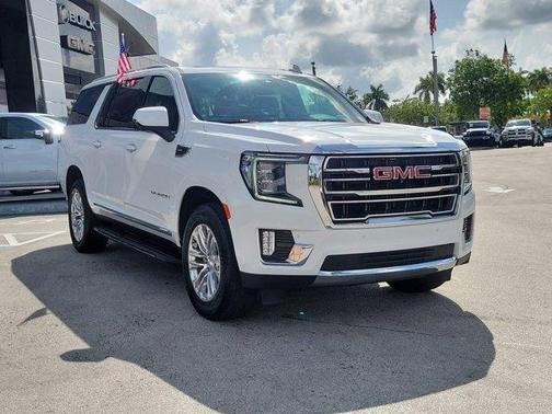 Summit White 2024 GMC Yukon XL SLT