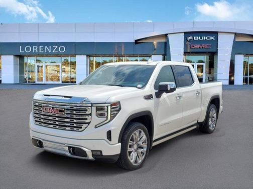 White Frost Tri-Coat 2024 GMC Sierra 1500 Denali