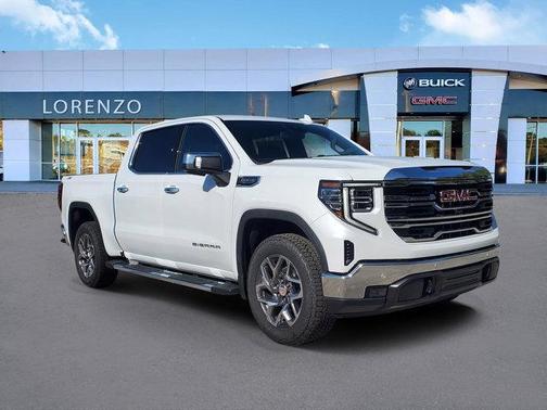 Glacier White 2026 GMC Sierra 1500 SLT