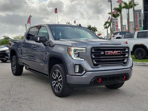 Satin Steel Metallic 2021 GMC Sierra 1500 AT4