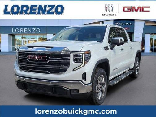Glacier White 2026 GMC Sierra 1500 SLT