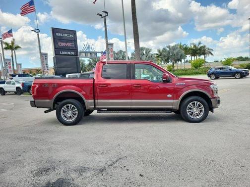 Red 2018 Ford F-150