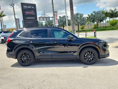 Crystal Black Pearl 2025 Honda CR-V Hybrid Sport