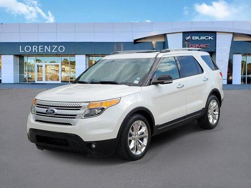 White Platinum Tri-Coat Metallic 2013 Ford Explorer XLT