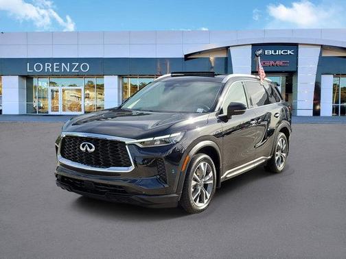 Mineral Black 2023 INFINITI QX60 Luxe