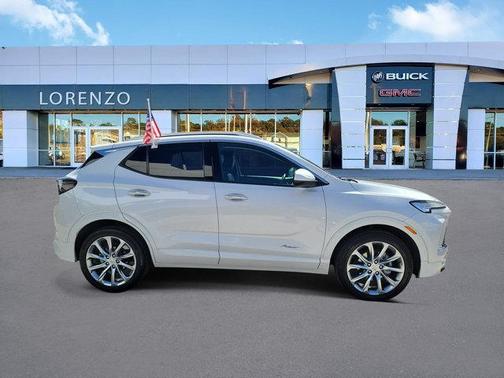 White Frost Tri-Coat 2024 Buick Encore GX Avenir