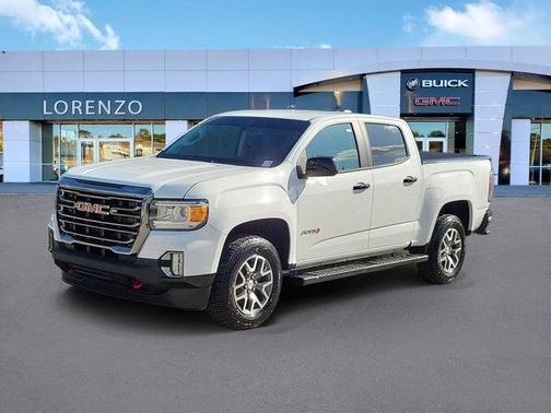Summit White 2021 GMC Canyon AT4