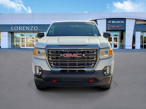 Summit White 2021 GMC Canyon AT4