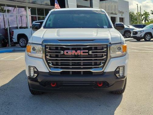 Summit White 2021 GMC Canyon AT4