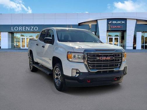 Summit White 2021 GMC Canyon AT4