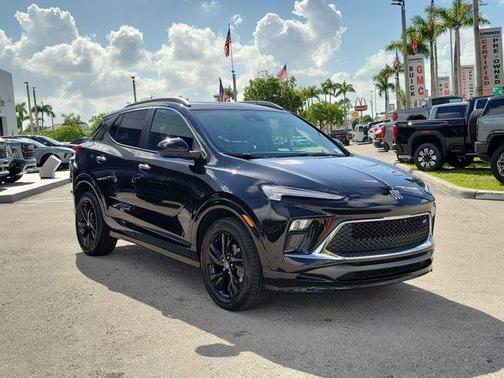 Ebony Twilight Metallic 2024 Buick Encore GX Sport Touring
