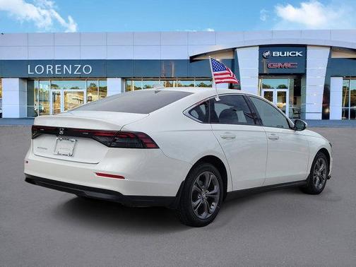 Platinum White Pearl 2024 Honda Accord EX