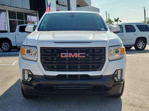 Summit White 2022 GMC Canyon Elevation