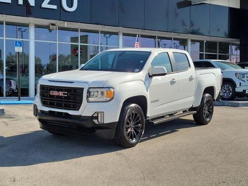 Summit White 2022 GMC Canyon Elevation