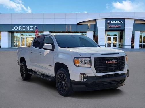 Summit White 2022 GMC Canyon Elevation